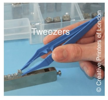 Tweezers for Type